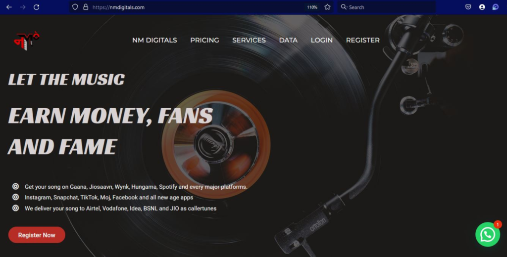 Music Production Website